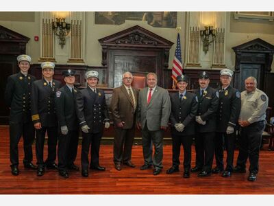 FIRE DEPARTMENT PROMOTIONS: Five Of Yonkers Bravest Move Up The Career Ladder