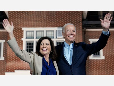 SARAH LAWRENCE COLLEGE: President Biden Slams GOP, Trump During Hochul Campaign Event