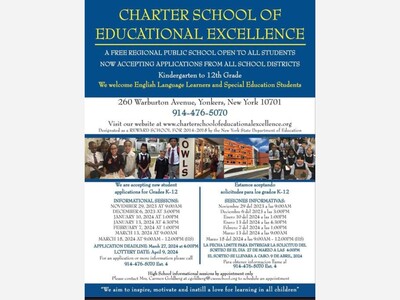 NOW IS THE TIME TO APPLY: The Charter School Of Educational Excellence Is Open For Applications 2024-2025 School Year