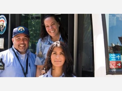 HELP WANTED: Maybe You Can Work At The MTS Bus Depot In Yonkers That Overlooks The Hudson River....