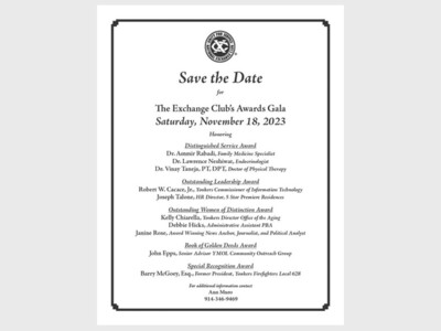 Exchange Club of Yonkers Awards Gala